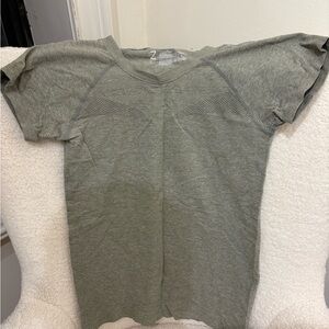 Z by Zella Light Green Short Athletic Short Sleeve Top